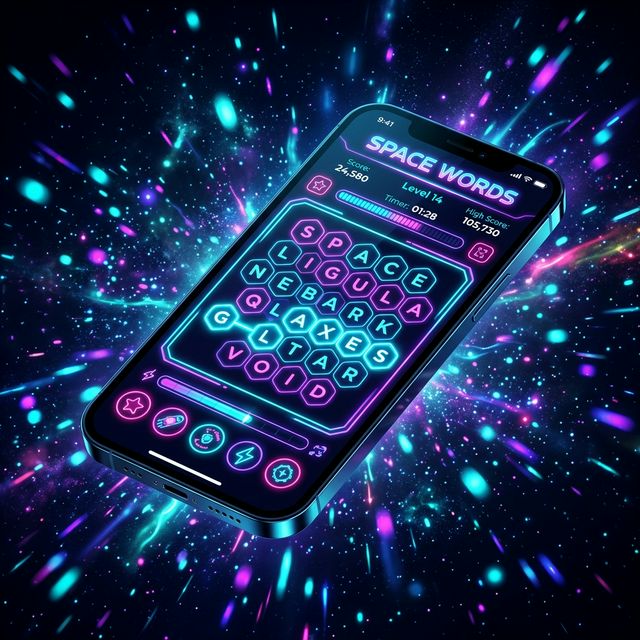 Frantic Words App Gameplay